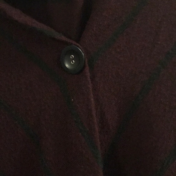 Bobeau wine/black sweater - Picture 3 of 6